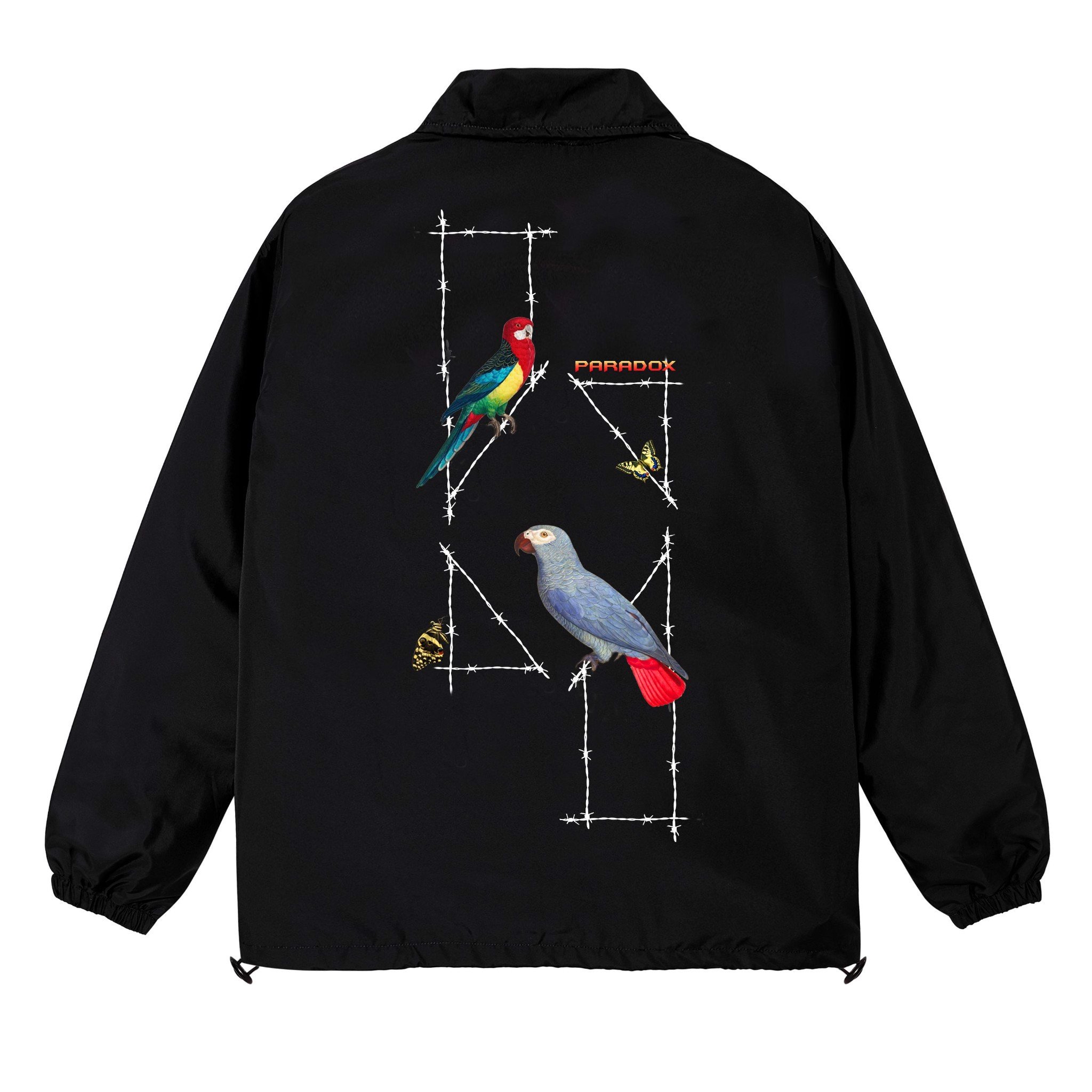 PARADOX Áo khoác dù PARROT LOGO OVER-PRINTED JACKET