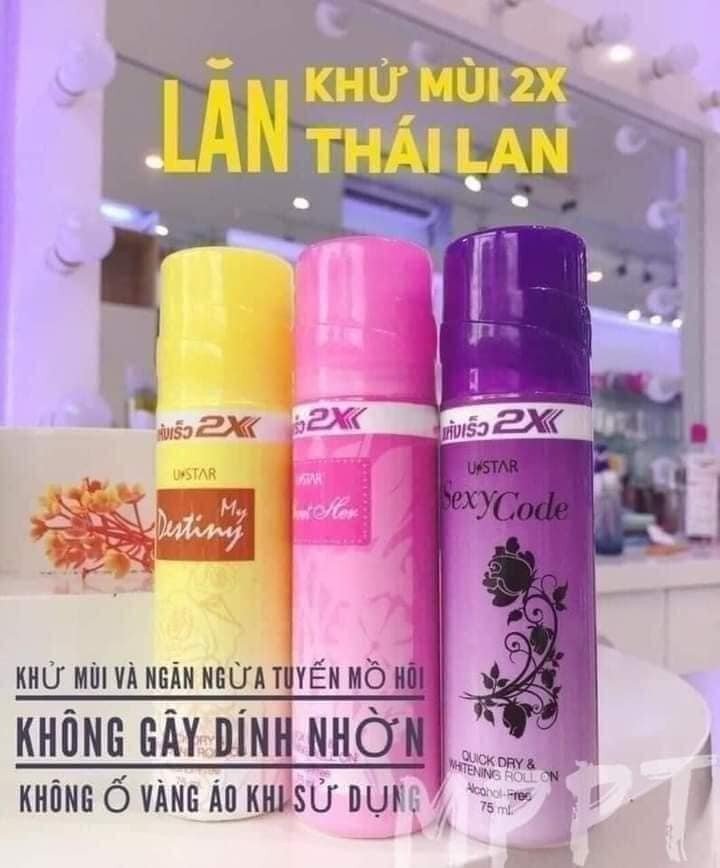 Lăn nách,Lăn khử mùi 2x Thái Lan
