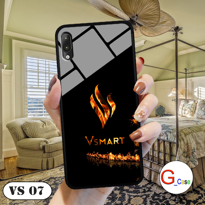 Ốp lưng Vsmart Star in 3D logo Vsmart thiết kế đẹp