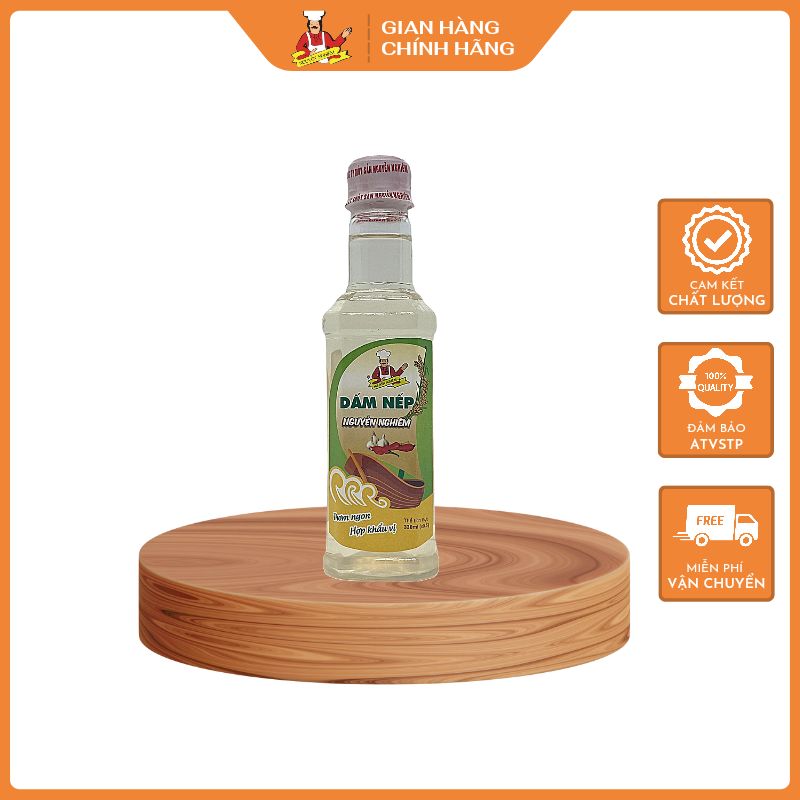 Dấm nếp ngon Nguyễn Nghiêm chai 330ml