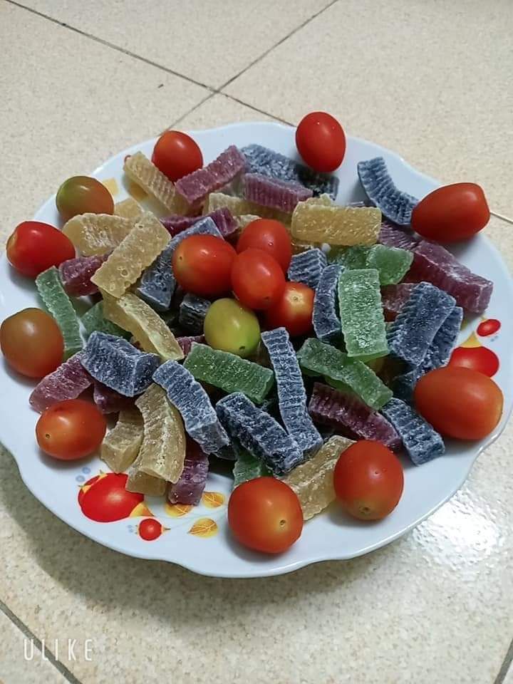 mứt rong sụn ngũ vị