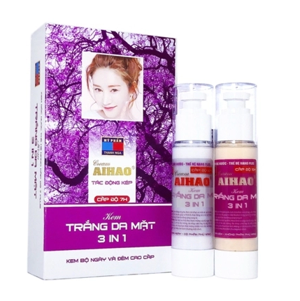 Kem bộ Aihao trắng da mặt ngày và đêm