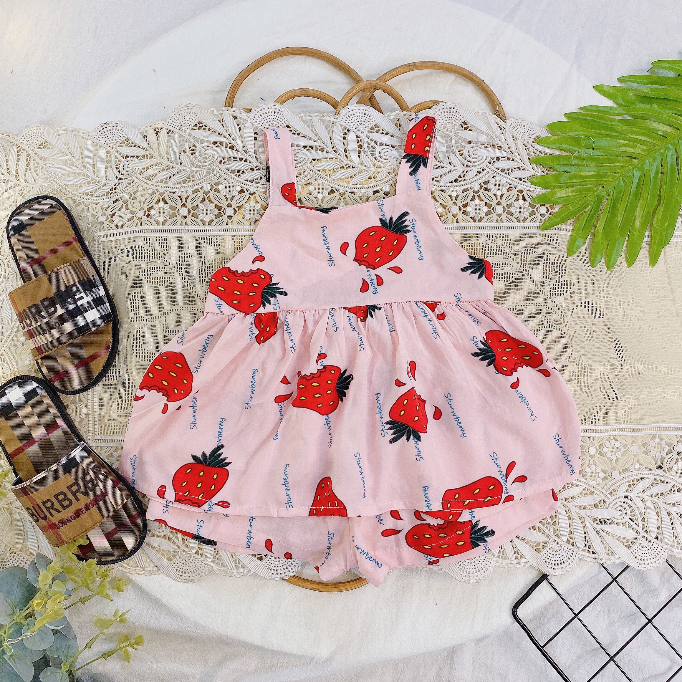 [HCM]BỘ LANH 2 DÂY CHO BÉ GÁI 7KG - 18KG