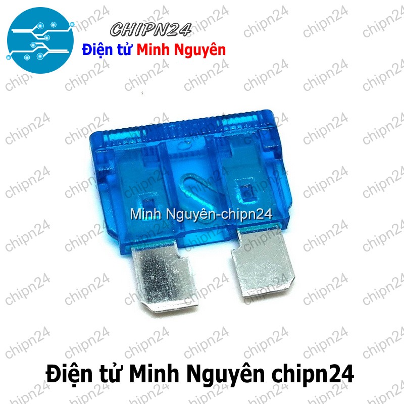 [10 cái] (K441) Cầu chì ô tô 4S 15A Lớn - HH005367