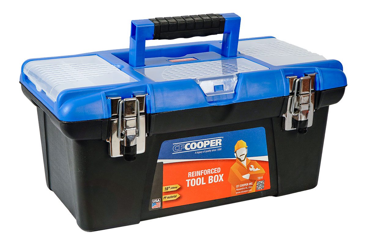 Thùng đồ nghề 16in - (41 x 22 x 19cm) CFCooper TB16-XĐ