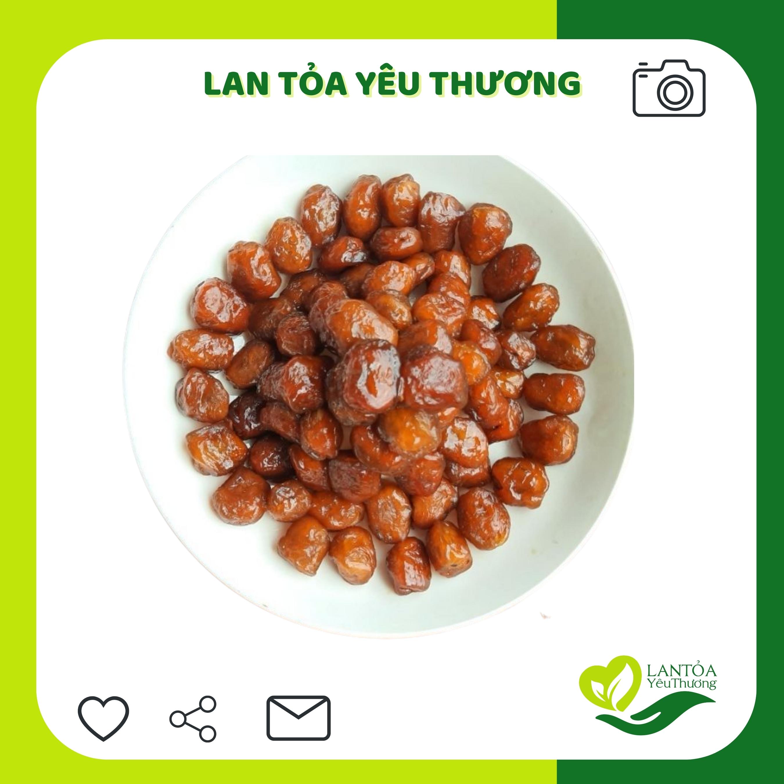 Mứt chôm chôm sấy dẻo thơm ngon còn hạt 500g
