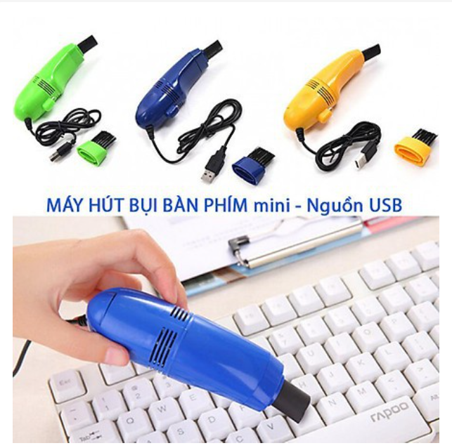 [HCM][XẢ KHO] Máy Hút Bụi Mini Cầm Tay Tiện Dụng  Vệ Sinh Bàn Phím Máy Tính Laptop Máy Hút Bụi USB Mini Hoạt Động Kỳ Diệu Để Làm Sạch Bụi Trên Bàn Phím Máy Tính Xách Tay Hoặc Bất Kỳ Nơi Nào Khác Gần Khu Vực Làm Việc Của Bạn