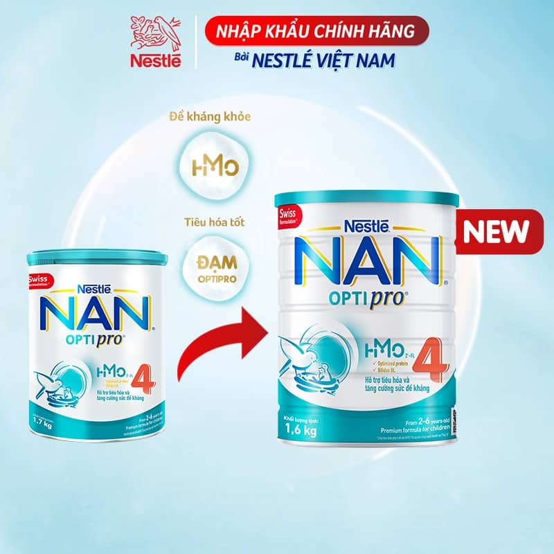 Sữa bột Nan Optipro 4 1.6kg