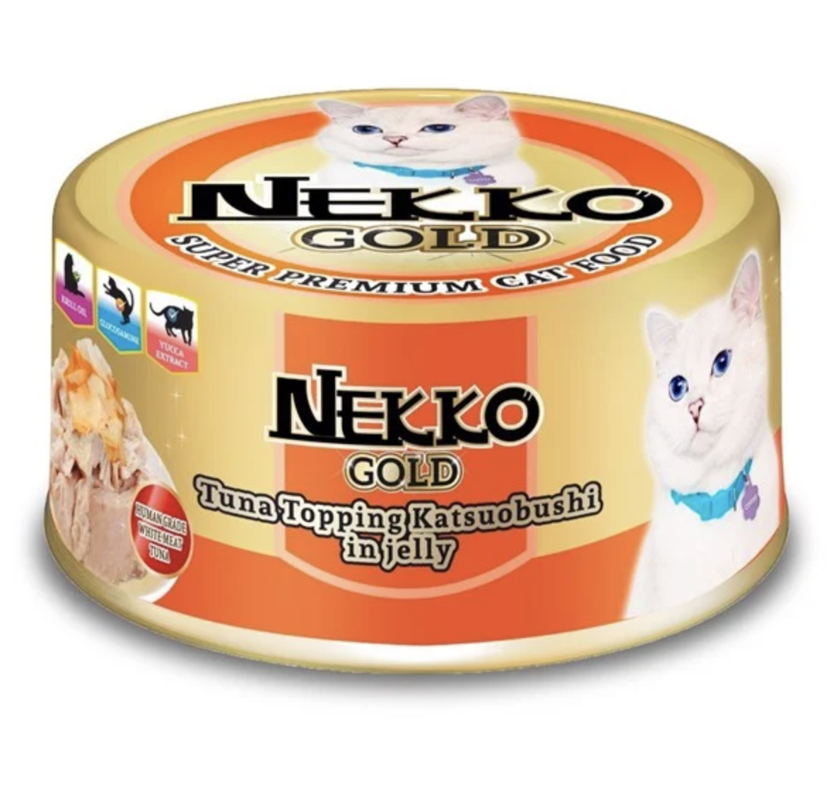 [Chính hãng] Pate Nekko Gold Cho Mèo Mọi Lứa Tuổi - Lon 85g