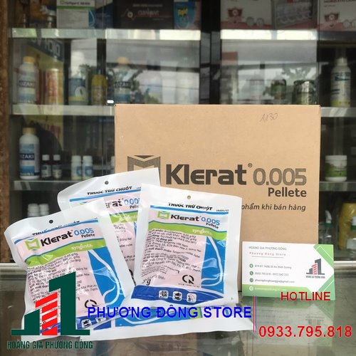Thuốc diệt chuột Klerat 0.005