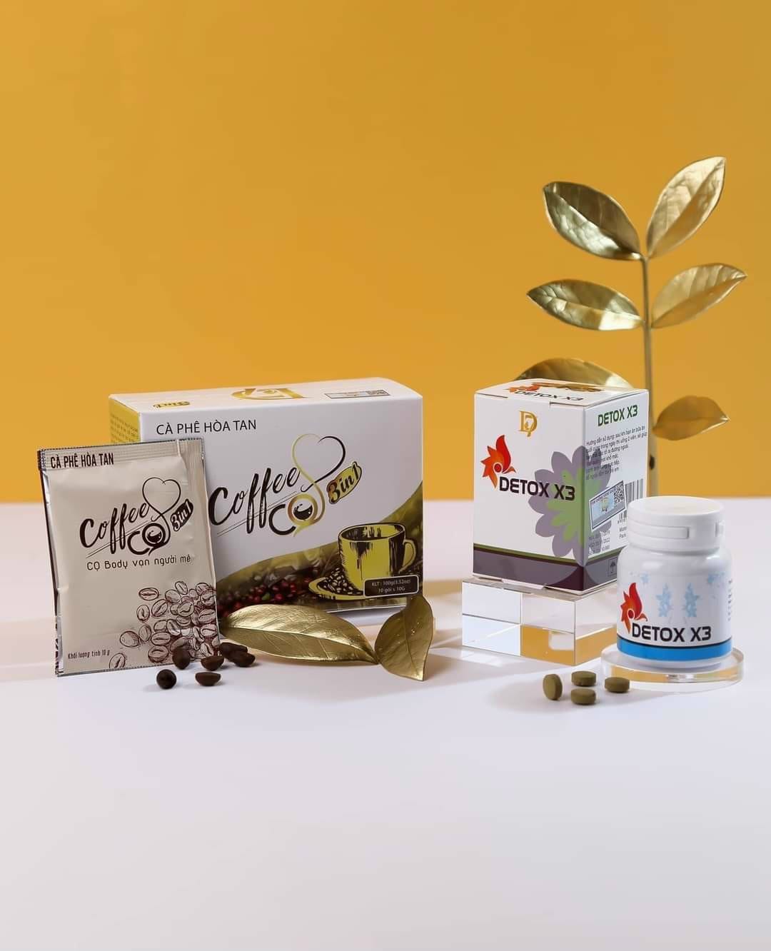 Cà Phê Cq Slim Coffee Giảm cân chính hãng- hộp 10 gói