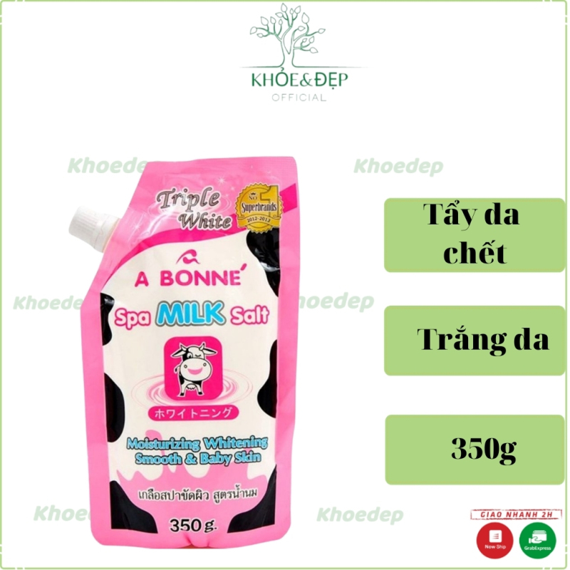 Muối tắm bò sữa tẩy tế bào chết ABONNE SALT MILK SALT Thái Lan 350g cao cấp