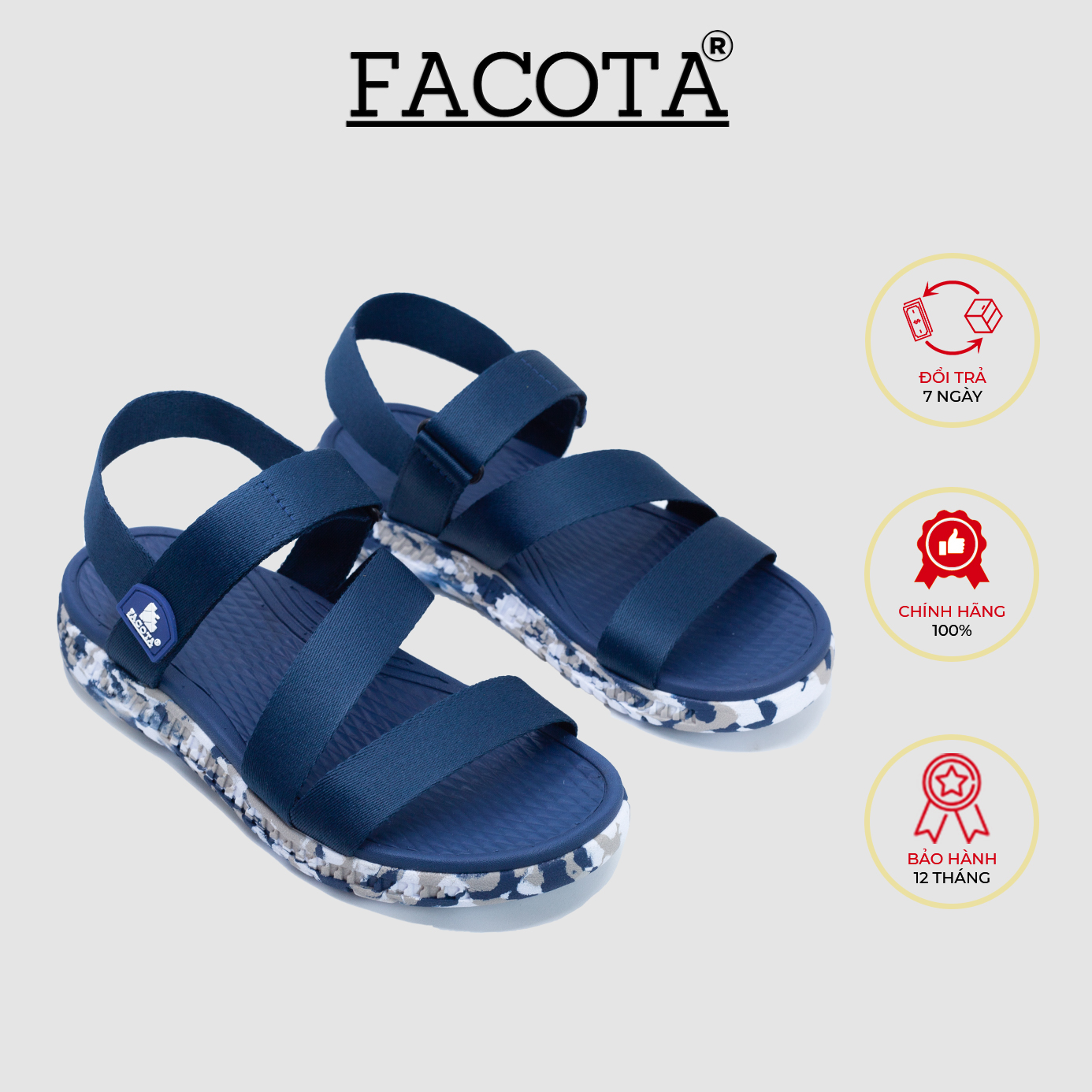 >> BÁO GIÁ GIÀY SANDAL NAM FACOTA V1 SPORT HA14 SANDAL QUAI CHÉO - SANDAL QUAI DÙ | Shopee Lazada Sendo Tiki mới nhất 64 Giày sandal nam Facota HA14 chính hãng sandal thể thao quai dù