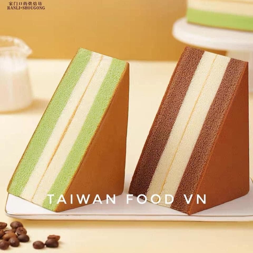 (10 BÁNH) BÁNH BÔNG LAN TAM GIÁC VỊ ĐÂU,, MATCHA, KHOAI MÔN, PHÔ MAI,,....THƠM NGON