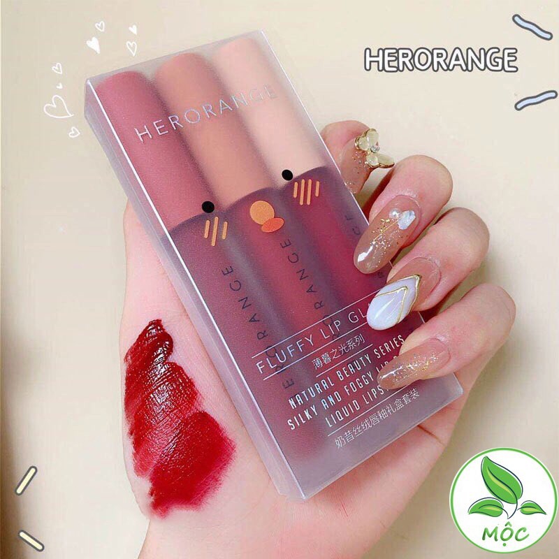 Set 3 Cây Son Kem Lì Herorange gtstore94