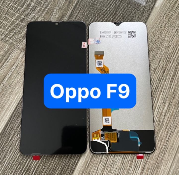 màn hình oppo F9 , màn zin , tặng keo dán