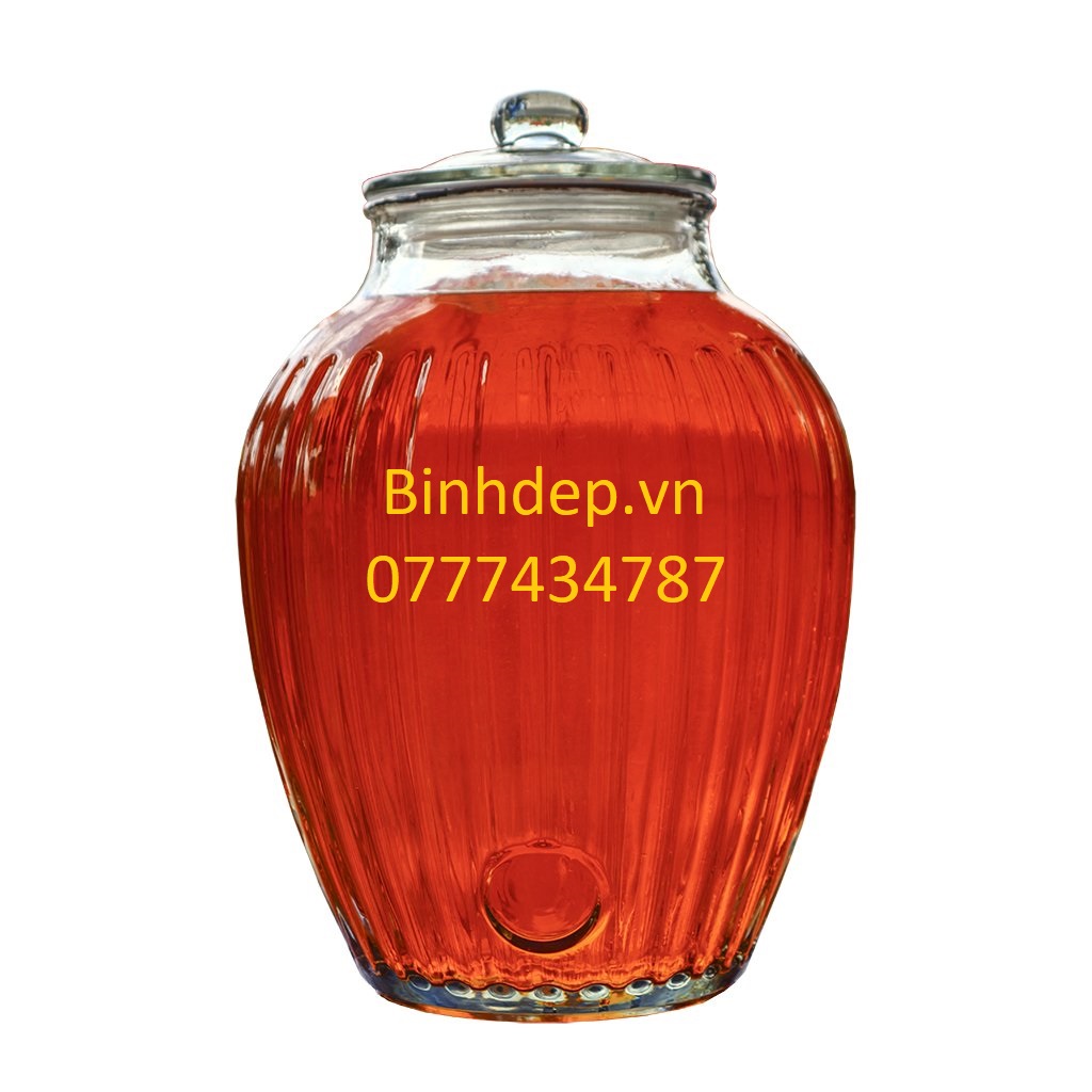 Bình thuỷ tinh ngâm rượu 20 lít không...