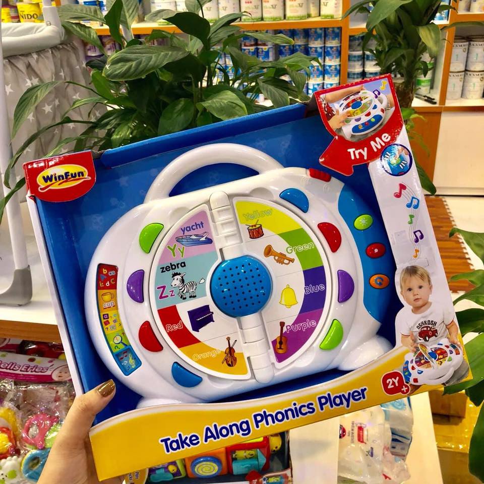 Máy học tiếng anh lật mở thông minh Winfun 2267