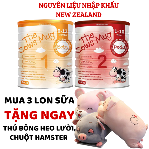[HCM]Sữa The Cows Mug số 2 (1 - 10 tuổi) Giúp bé phát triển toàn diện