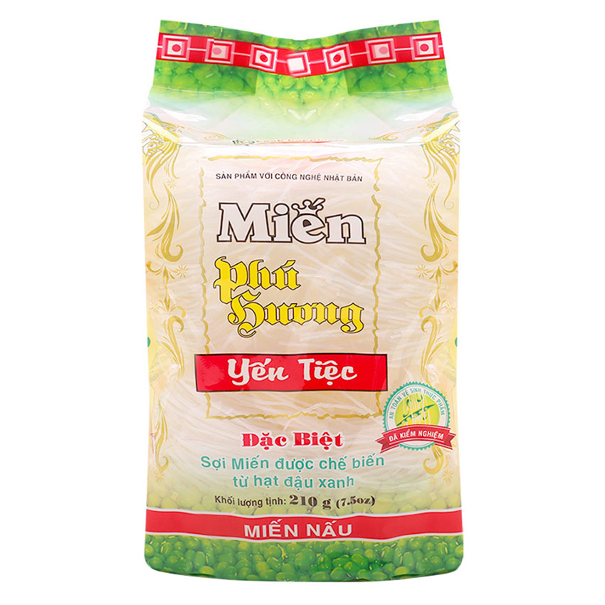 Miến nấu Phú Hương gói 210g ( đậu xanh)