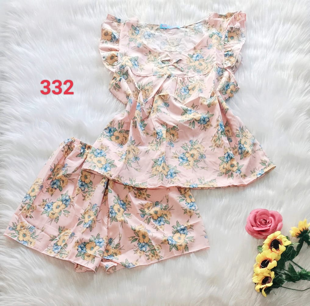 Bộ lụa hàn đùi cho Bé Gái, 30 đến 53kg, ảnh thật
