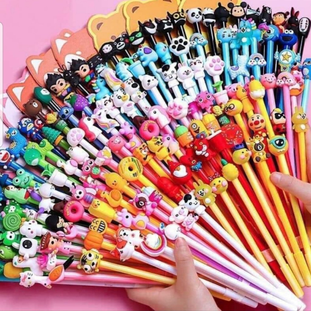 Combo 10 bút gel nước cute