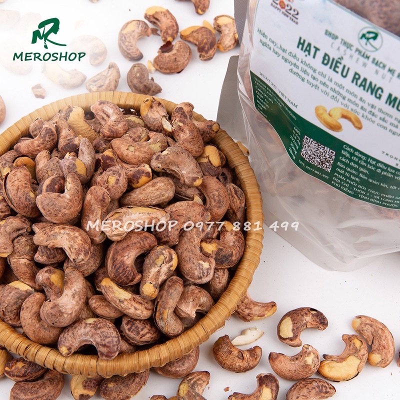 500gram hạt điều rang muối nguyên hạt