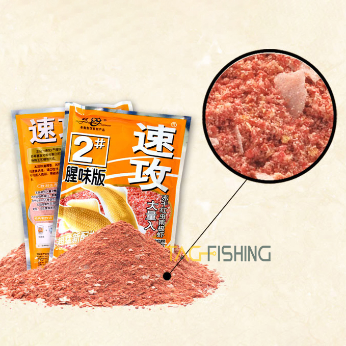 Mồi Câu Lão Quỷ – Diếc Chép Số 2 ( BỘT ĐỎ TANH )
