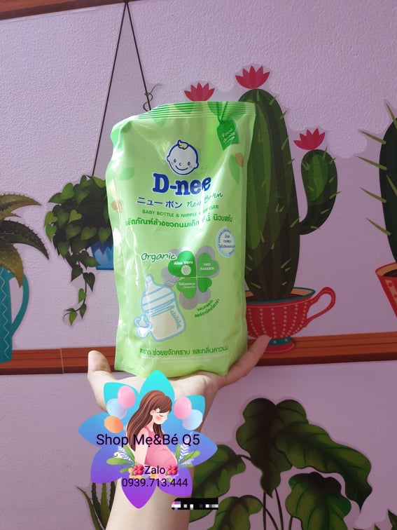 💥NƯỚC RỬA BÌNH SỮA DNEE THÁI LAN TÚI 600ML