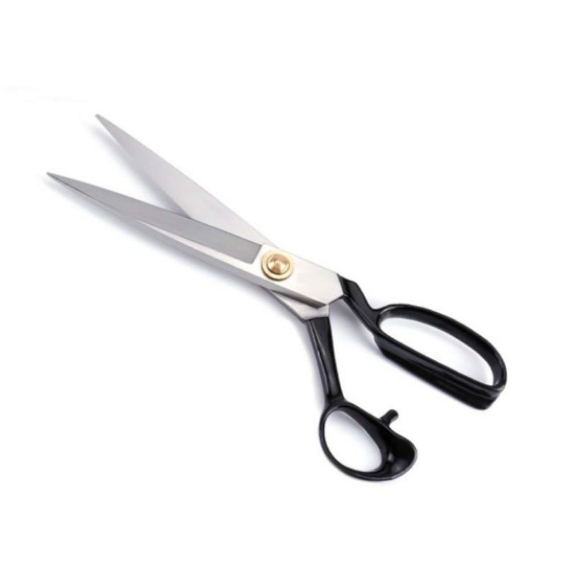Kéo cắt vải Pin đỏ , đen 10",11",12" (Tặng kèm 1 kéo bấm nhỏ) được sử dụng trong ngành may mặc (GIÁ 1 CÁI)