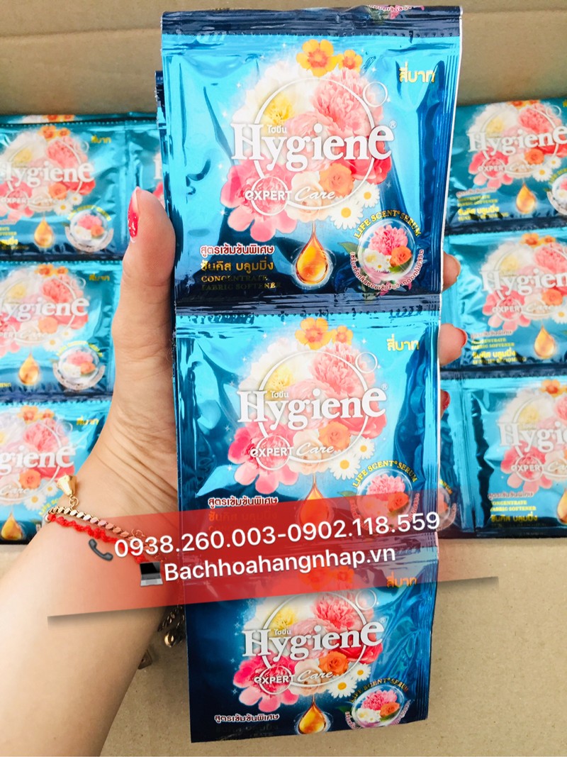 [HCM]Combo 30 dây xả Hygiene Đủ Màu Thái Lan