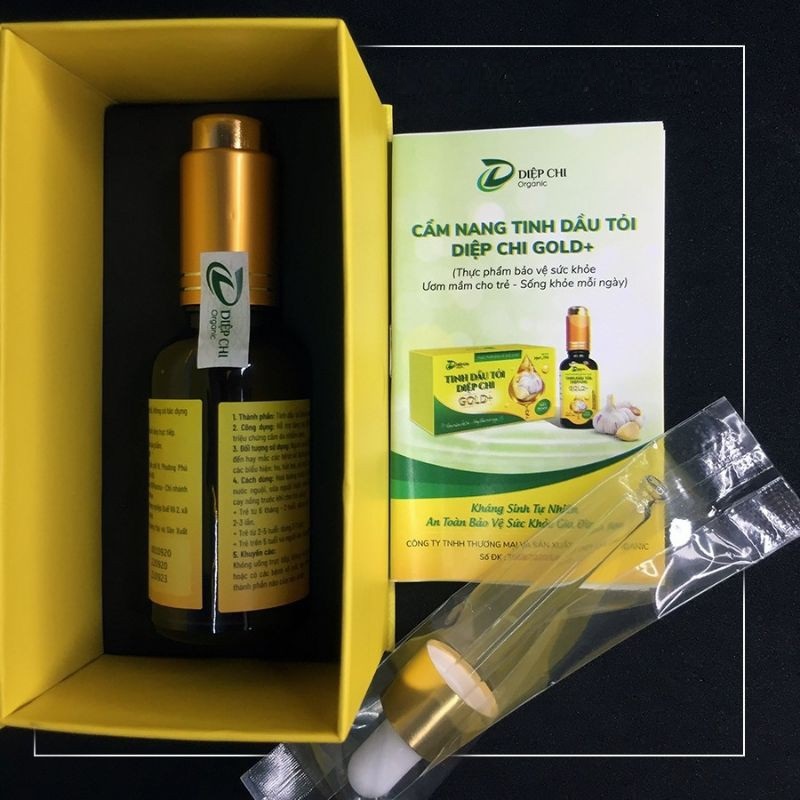 Tinh dầu tỏi diệp chi Gold 30ml