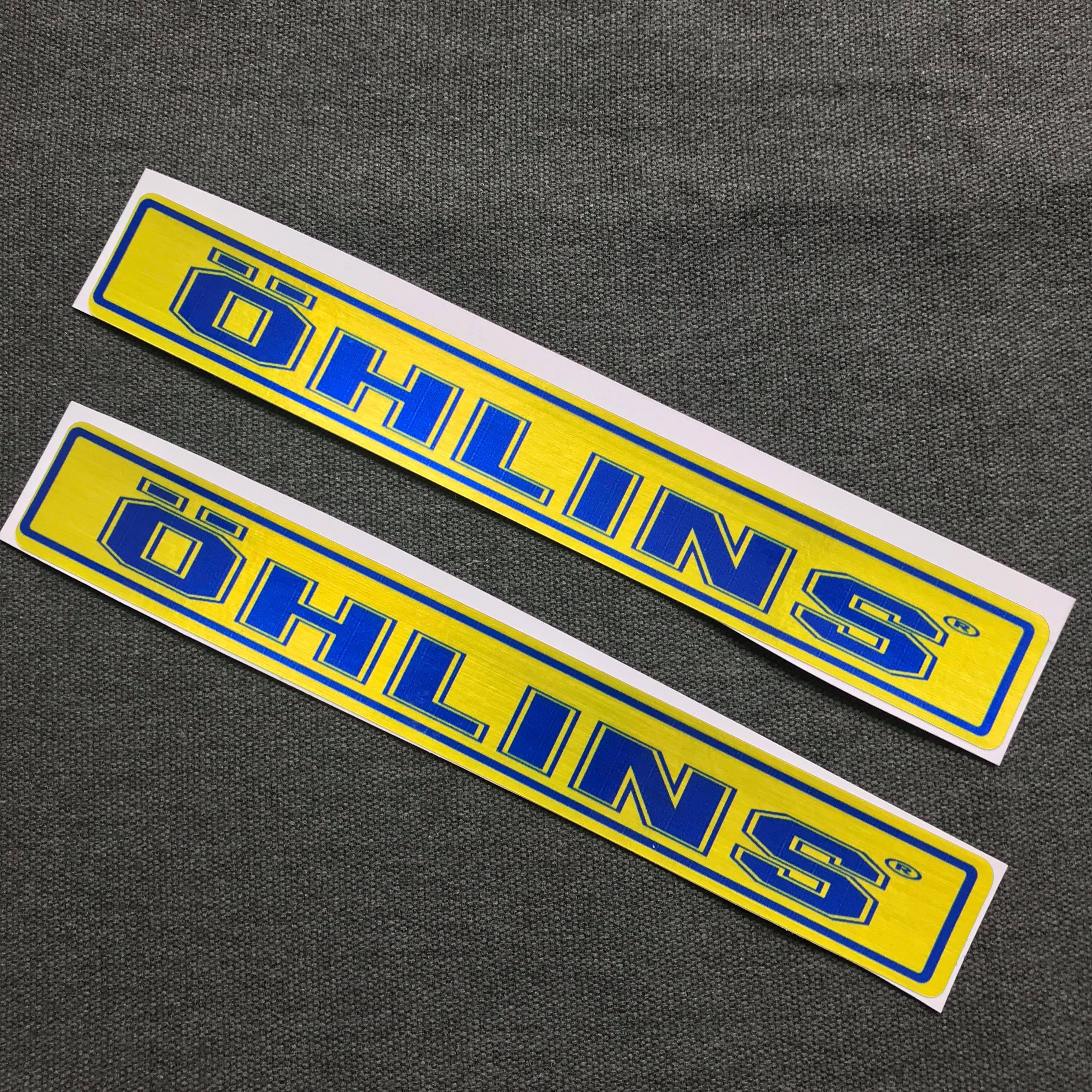 Tem dán phuộc xe OHLINS 7 MÀU (nhiều loại xe)