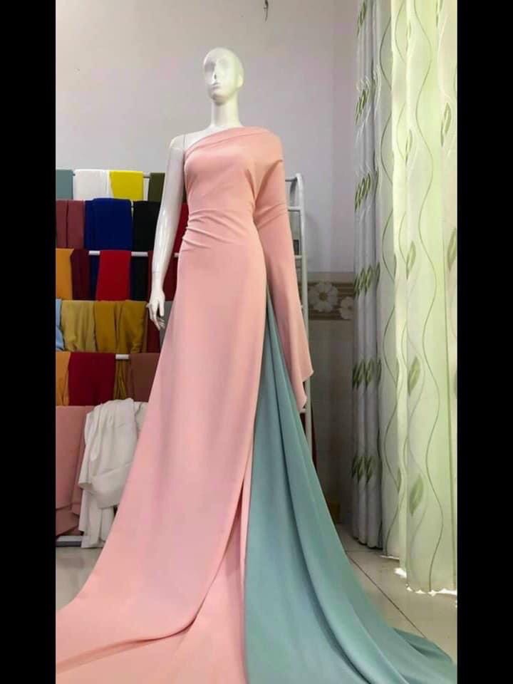 [HCM]Vải áo dài màu trơn