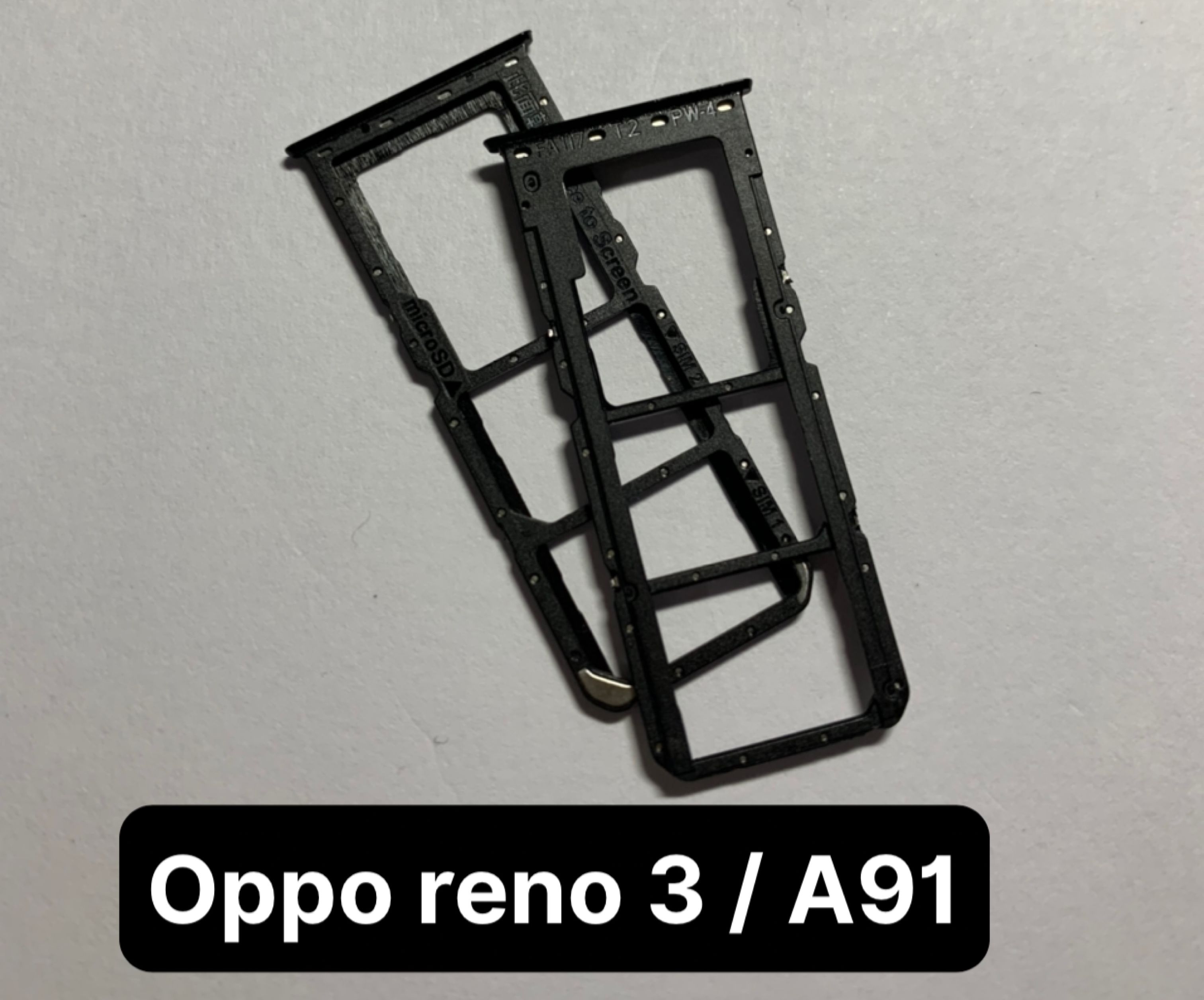 Khay sim điện thoại oppo Reno 3 / A91 dùng chung
