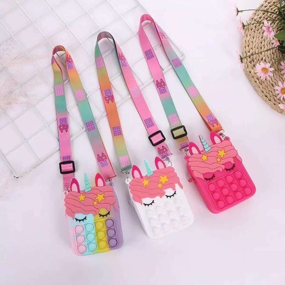 Túi ví Pop it ngựa Pony