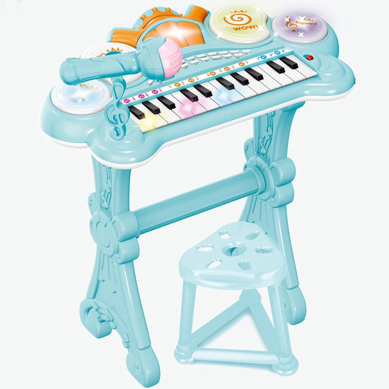 Đồ chơi bộ Đàn piano hát được kèm ghế ngồi