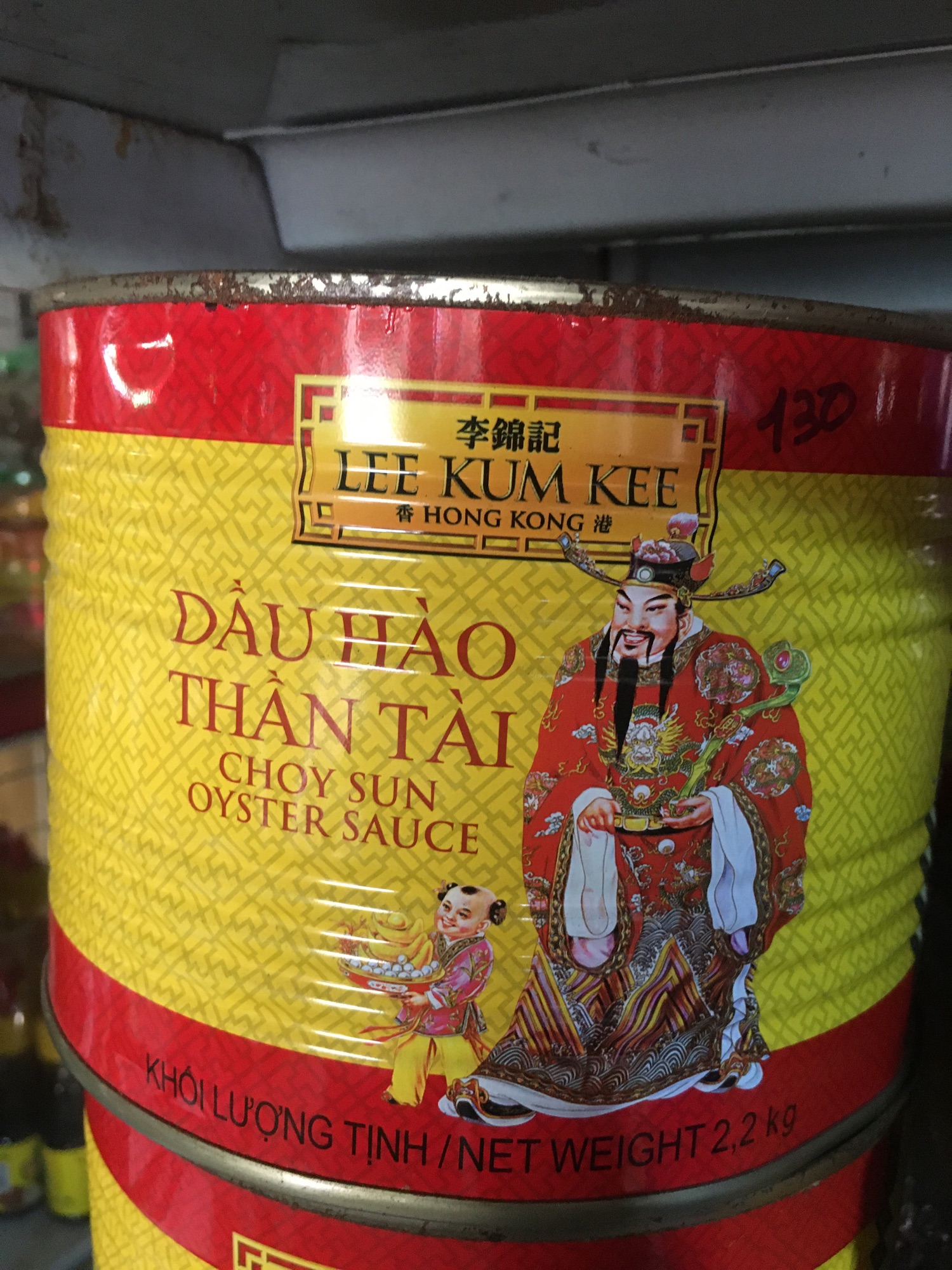 Dầu hào Thần Tài Lee Kum Kee 2.27kg
