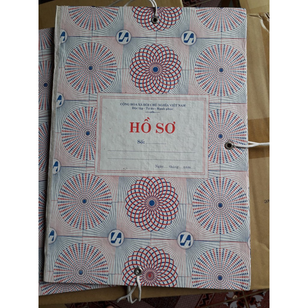 Cặp hồ sơ 3 dây giấy dày 10cm