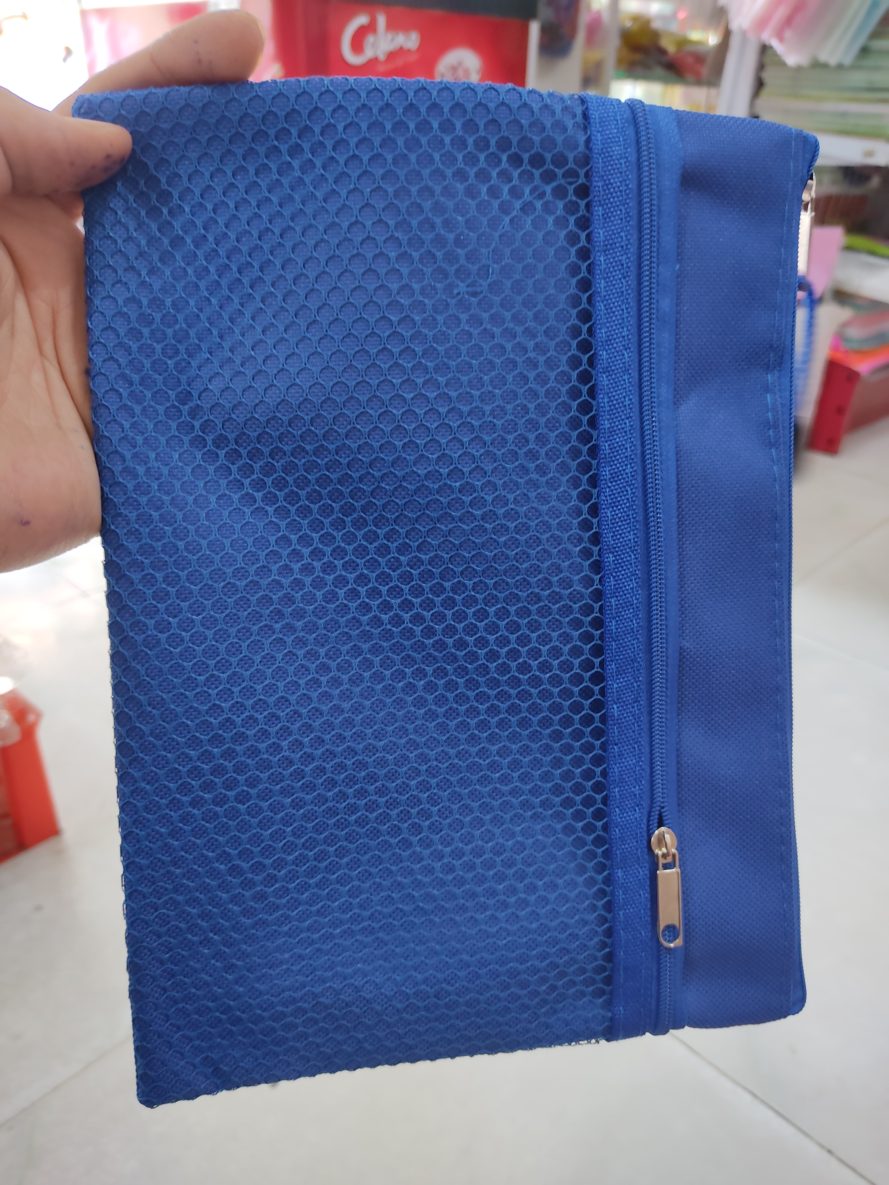 Túi zip lưới A5