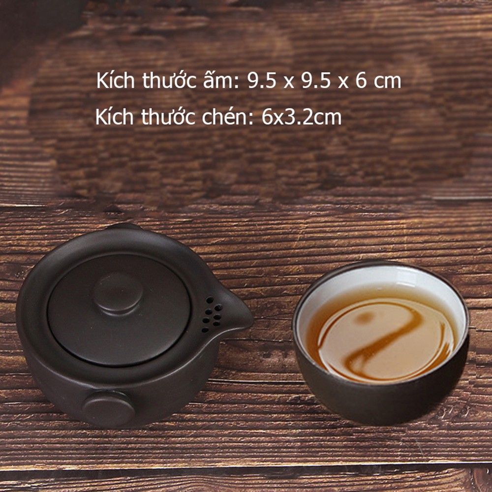 Unique Tea Set with Purple Sand Clay, the Quintessence of Tea Ceremony
