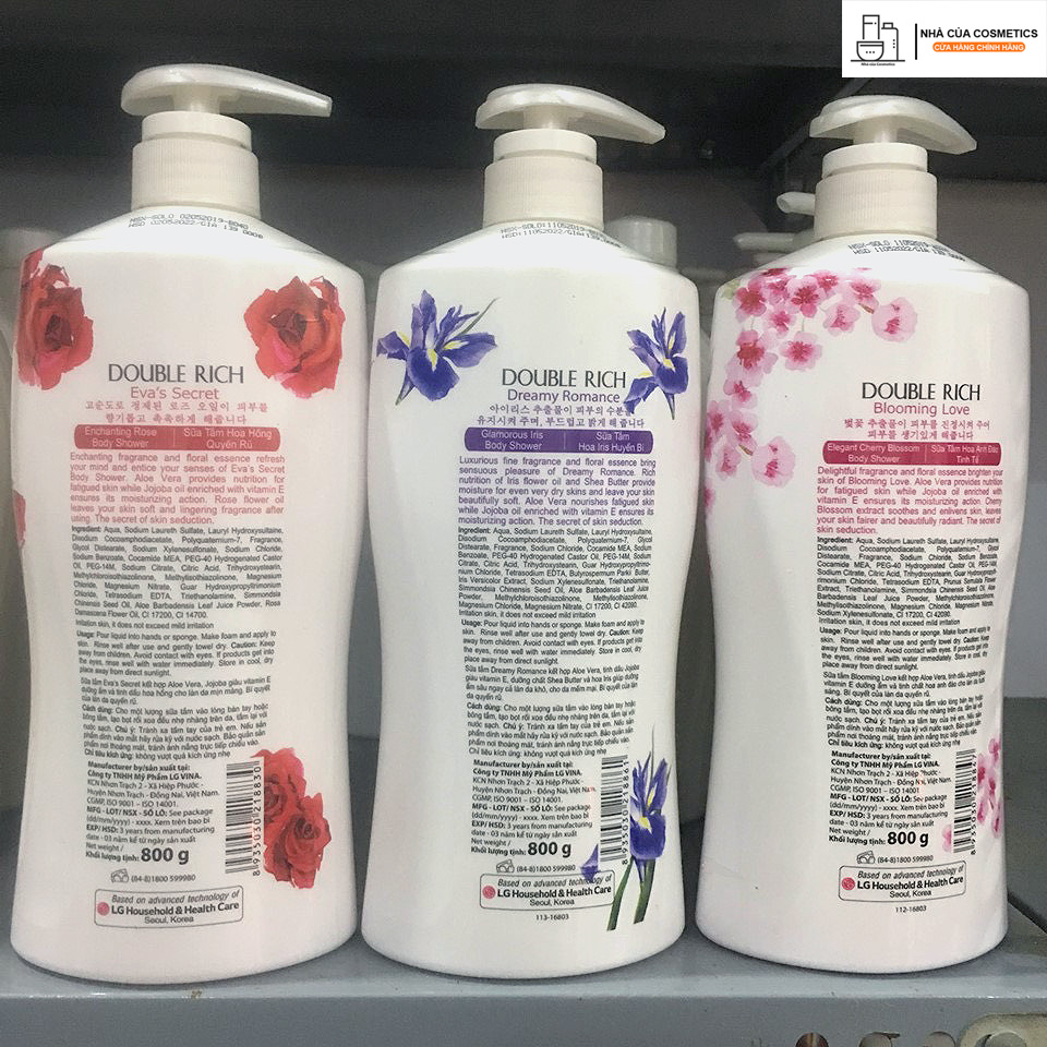Sữa tắm Double Rich 800g