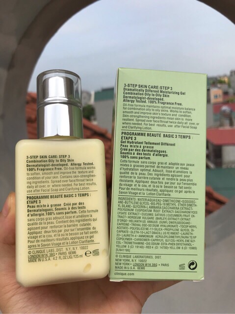 Kem dưỡng ẩm Clinique Dramatically Different Moisturizing Gel+  125ml