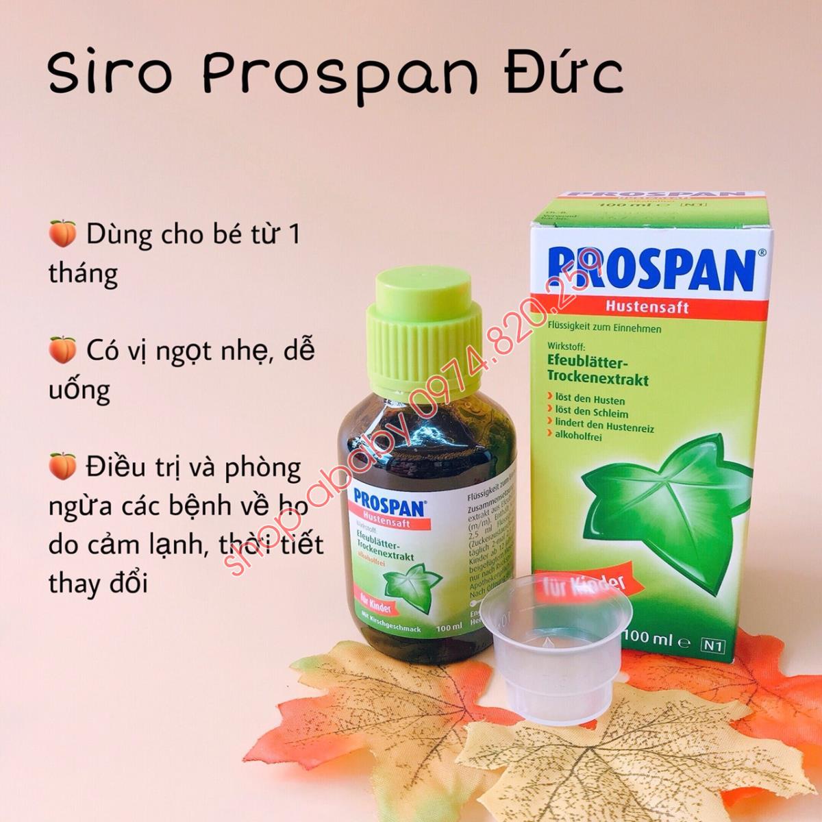 Siro Prospan Đức 100ml