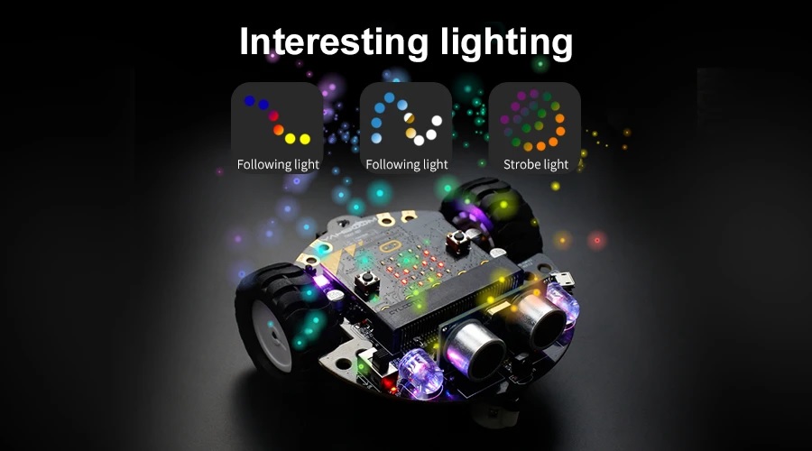 [HCM]Tiny:bit - Xe robot Tiny Bit - Robot lập trình cho trẻ em