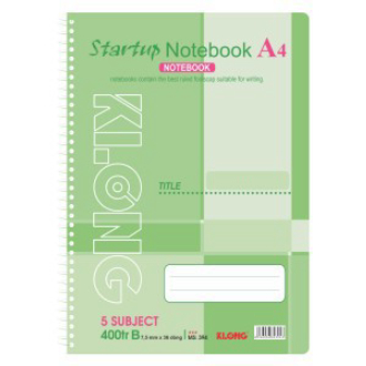 Sổ lò xo đơn A4 - 400 trang; MS: 394