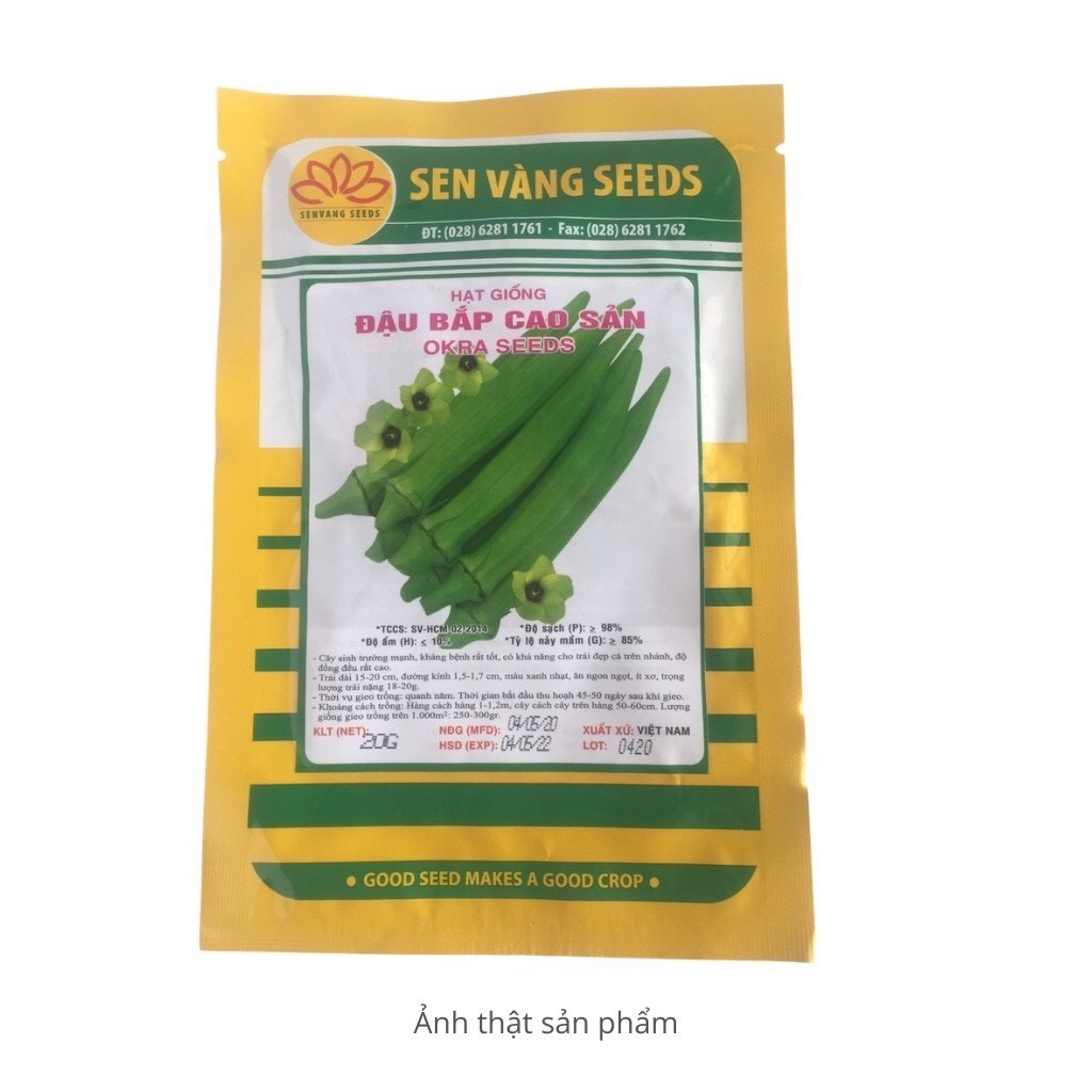 20gr HẠT GIỐNG ĐẬU BẮP CAO SẢN