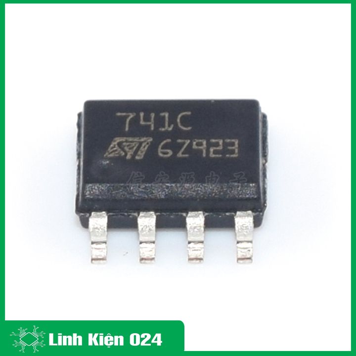 Bộ 5 IC UA741 khuếch đại thuật toán SOP8/DIP8