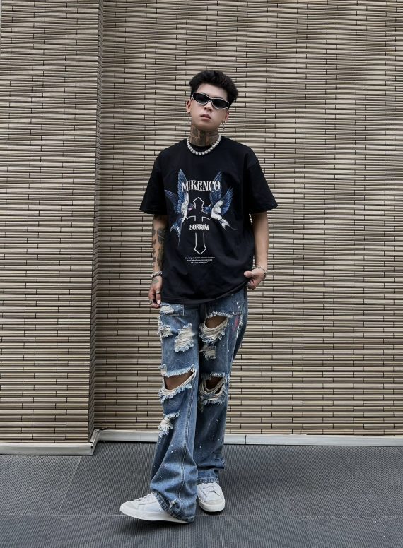 Áo phông nam MIKENCO Sorrow tshirt