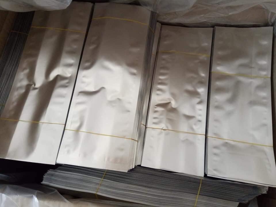 [1kg/size] Túi 4 biên bạc, túi đựng trà/cafe (full size)